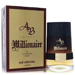 Ab Spirit Millionaire Oud by Lomani Parfum Spray for Men