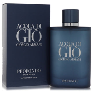 Acqua Di Gio Profondo by Giorgio Armani Eau De Parfum Spray for Men