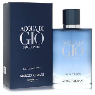 Acqua Di Gio Profondo by Giorgio Armani Eau De Toilette Spray for Men