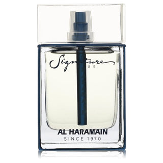 Al Haramain Signature Blue by Al Haramain Eau De Parfum Spray 3.3 oz for Men