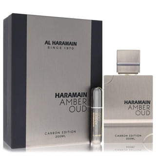 Al Haramain Amber Oud Carbon Edition by Al Haramain Eau De Parfum Spray (Unisex) 2 oz for Men