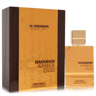 Al Haramain Amber Oud Gold 999.9 Dubai Edition by Al Haramain Parfum Spray for Men