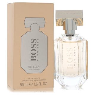 Boss The Scent Pure Accord by Hugo Boss Eau De Toilette Spray 1.6 oz for Men