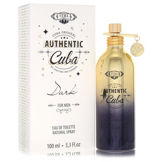 Cuba Authentic Dark by Fragluxe Eau De Toilette Spray for Men