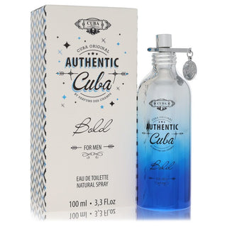 Cuba Authentic Bold by Fragluxe Eau De Toilette Spray for Men