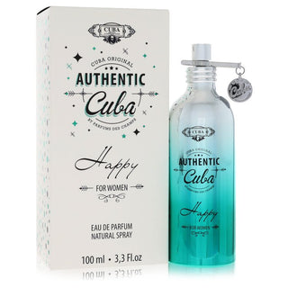 Cuba Authentic Happy by Fragluxe Eau De Parfum Spray for Women