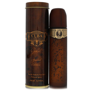 Cuba Gold Special Edition by Fragluxe Eau De Toilette Spray for Men