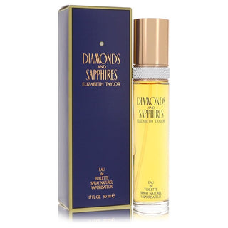 DIAMONDS & SAPHIRES by Elizabeth Taylor Eau De Toilette Spray for Women