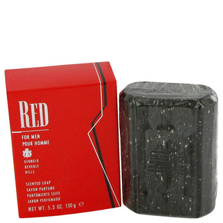 Red by Giorgio Beverly Hills Scented Soap 5.2 oz for Men