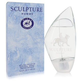 SCULPTURE by Nikos Eau De Toilette Spray 3.4 oz for Men