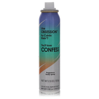 Designer Imposters Confess by Parfums De Coeur Deodorant Body Spray (Tester) 2.5 oz for Women