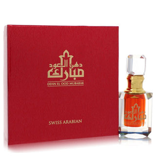 Dehn El Oud Mubarak by Swiss Arabian Extrait De Parfum (Unisex) .20 oz for Men
