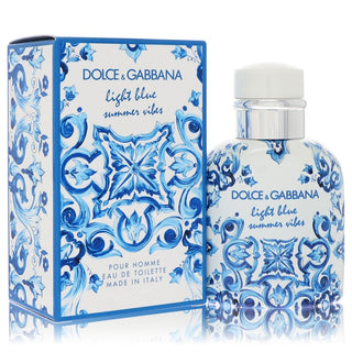 Light Blue Summer Vibes by Dolce & Gabbana Eau De Toilette Spray 2.5 oz for Men