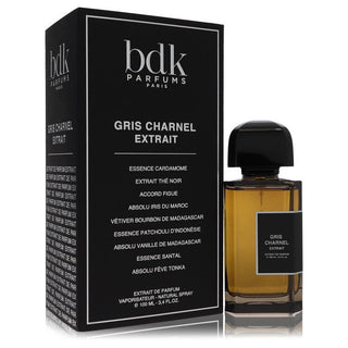 Bdk Gris Charnel by Bdk Parfums Extrait De Parfum Spray (Unisex) 3.4 oz for Men