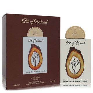 Lattafa Pride Art of Wood by Lattafa Eau De Parfum Spray (Unisex) 3.4 oz for Men