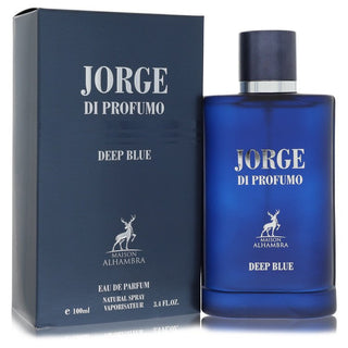 Maison Alhambra Jorge Di Profumo Deep Blue by Maison Alhambra Eau De Parfum Spray 3.4 oz for Men