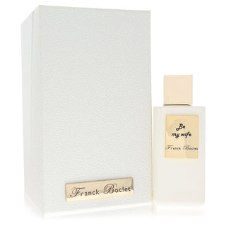Franck Boclet Be My Wife by Franck Boclet Extrait De Parfum Spray (Unisex) 3.3 oz for Women