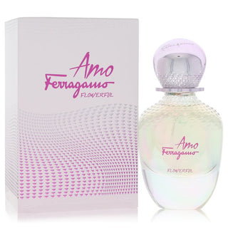 Amo Ferragamo Flowerful by Salvatore Ferragamo Eau De Toilette Spray 1.7 oz for Women