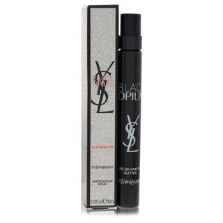 Black Opium Glitter by Yves Saint Laurent Mini EDP Spray 0.33 oz for Women