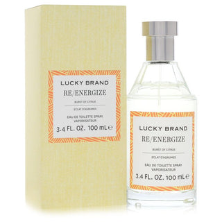 Lucky Brand Re/Eneergize by Paco Rabanne Eau De Toilette Spray 3.4 oz for Men