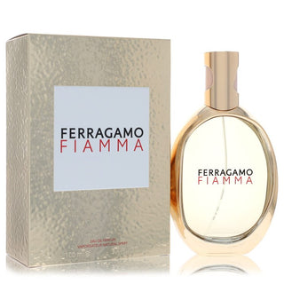 Salvatore Ferragamo Fiamma by Salvatore Ferragamo Eau De Parfum Refillable Spray (Unisex) 3.4 oz for Women