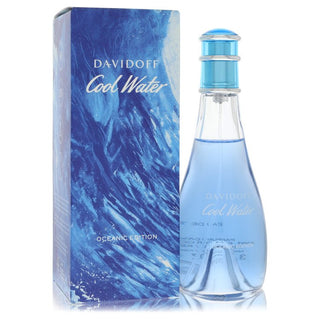 Cool Water Oceanic Edition by Davidoff Eau De Toilette Spray 3.3 oz for Women