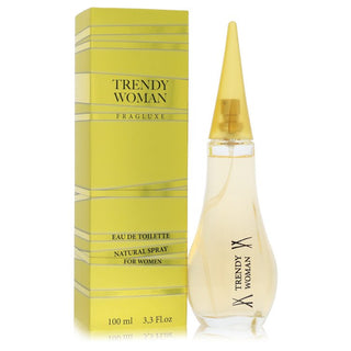 Fragluxe Trendy Woman by Fragluxe Eau De Toilette Spray 3.3 oz for Women