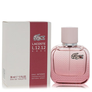 Lacoste Eau De Lacoste L.12.12 Rose Eau Intense by Lacoste Eau De Toilette Spray 3.3 oz for Women
