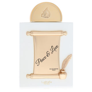 Lattafa Peace & Love par Lattafa Eau De Parfum Vaporisateur (Unisexe) 100 ml pour Hommes