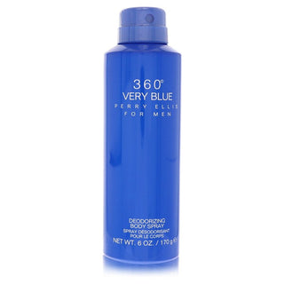Perry Ellis 360 Very Blue by Perry Ellis Body Spray (unboxed) 6.8 oz  for Men