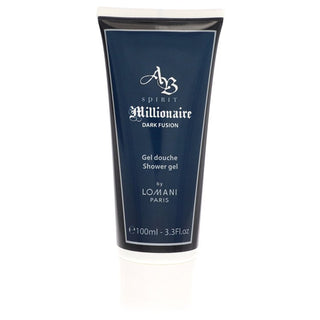 Spirit Millionaire Dark Fusion by Lomani Shower Gel 3.3 oz for Men