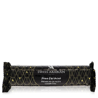 Swiss Arabian Premium Quality Charcoal by Swiss Arabian 80 pieces of Premium Charcoal Briquettes 33 mm for Men