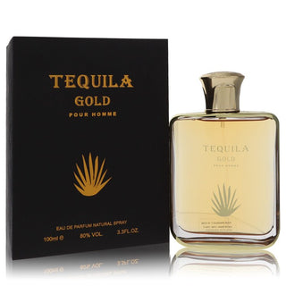 Tequila Pour Homme Gold by Tequila Perfumes Eau De Parfum Spray for Men