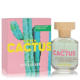 United Dreams Green Cactus by Benetton Eau De Toilette Spray for Women