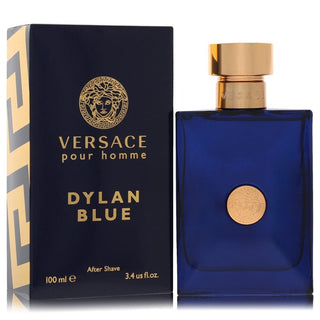 Versace Pour Homme Dylan Blue by Versace After Shave Lotion 3.4 oz for Men