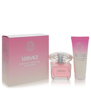 Bright Crystal by Versace Gift Set (2 x 3 oz EDT) for Women