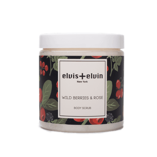 Wild Berries & Rose Body Scrub with Dead Sea Salt 300ml