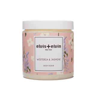 Wisteria & Jasmine Body Scrub with Dead Sea Salt 300ml