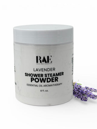 Aromatherapy Shower Powder 6 oz | Eucalyptus, Lavender Essential Oils | Spa Shower Steamer Dust | Wellness Gift | Mothers day gift