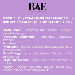Aromatherapy Shower Steamer | Essential Oils | Spa Gift | Party Favors | Gift for Him | Gift for Her | Stocking Stuffer