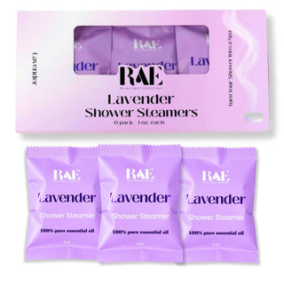 Lavender Shower Steamers 6-Pack | Aromatherapy Spa | Gift for her | Relaxing | Natural Essential Oils