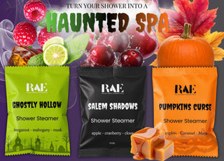 Haunted Fog Shower Steamers 6 Pack - Halloween Shower Steamers - Fall - Autumn - Spa Gift - Aromatherapy