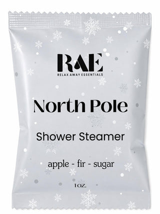North Pole Shower Steamer | Spa Gift | Holiday Stocking Stuffer | Christmas Secret Santa