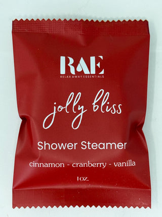 Jolly Bliss Shower Steamer | Aromatherapy | Christmas Stocking Stuffer | Holiday Gift