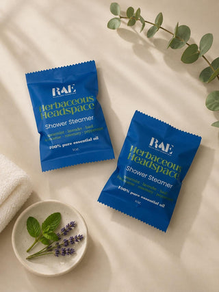 Herbaceous Headspace Shower Steamer | Spa Gift | Aromatherapy | Essential Oils