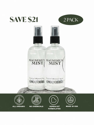 Magnesium Mist — Topical Magnesium Spray for Sleep, Recovery & Natural Deodorant