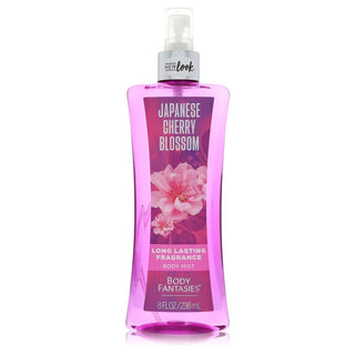Body Fantasies Signature Japanese Cherry Blossom by Parfums De Coeur Body Spray 8 oz for Women