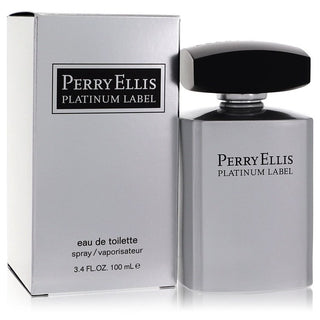Perry Ellis Platinum Label by Perry Ellis Eau De Toilette Spray 3.4 oz for Men