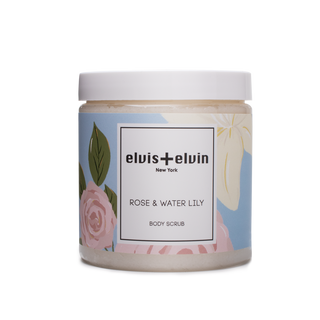 Rose & Water Lily Body Scrub with Dead Sea Salt