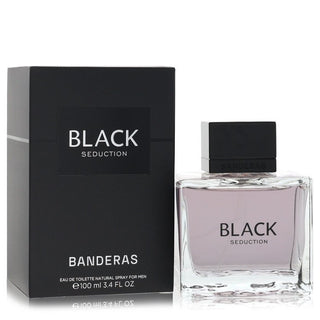 Seduction In Black by Antonio Banderas Eau De Toilette Spray for Men